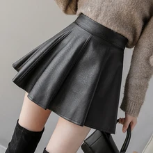 A Line Mini Skirt Etek Sexy A Line Pu Black Jupe Micro Falda Corta Faldas Cortas Spodnica Courte Korean Women Mujer Skirts Fall
A Line Mini Skirt Etek Sexy A Line Pu Black Jupe Micro Falda Corta Faldas Cortas Spodnica Courte Korean Women Mujer Skirts Fall