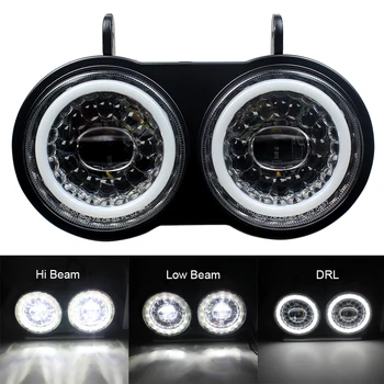 For Buell XB Model 2003-2010 Years Dual LED Headlight White DRL Use Motorcycle Headlight Assembly Plug and Play
For Buell XB Model 2003-2010 Years Dual LED Headlight White DRL Use Motorcycle Headlight Assembly Plug and Play