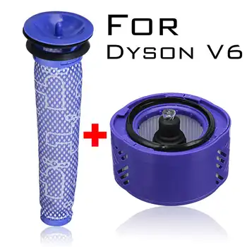 2pcs/set Pre-Filters HEPA Post-Filters Replacements for Dyson V6 Absolute Total Clean Cordless Vacuum Cleaner Parts
2pcs/set Pre-Filters HEPA Post-Filters Replacements for Dyson V6 Absolute Total Clean Cordless Vacuum Cleaner Parts