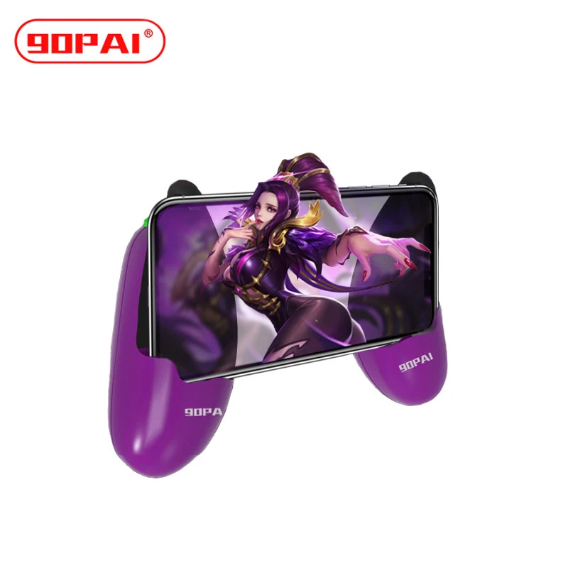 90PAI Mobile Gamepad Portable Joystick for phone PUBG Controller Play Hand Grip Fire Buttons Handle For 4.7 to 5.5 inch screen
90PAI Mobile Gamepad Portable Joystick for phone PUBG Controller Play Hand Grip Fire Buttons Handle For 4.7 to 5.5 inch screen
