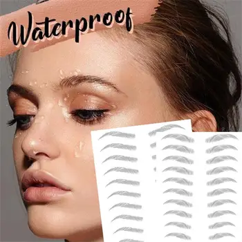 NEW Eyebrow Tattoo Sticker False Eyebrows 4D Hair-like Authentic Eyebrows Lasting Makeup Water-based Eye Brow Stickers Cosmetics
NEW Eyebrow Tattoo Sticker False Eyebrows 4D Hair-like Authentic Eyebrows Lasting Makeup Water-based Eye Brow Stickers Cosmetics