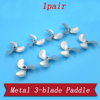 1pair RC Bait Tug Fishing Boat Metal Propeller Zinc Alloy 3-blade Paddle Full Immersion Prop Dia 36/40/44/48mm Aperture 4mm
1pair RC Bait Tug Fishing Boat Metal Propeller Zinc Alloy 3-blade Paddle Full Immersion Prop Dia 36/40/44/48mm Aperture 4mm