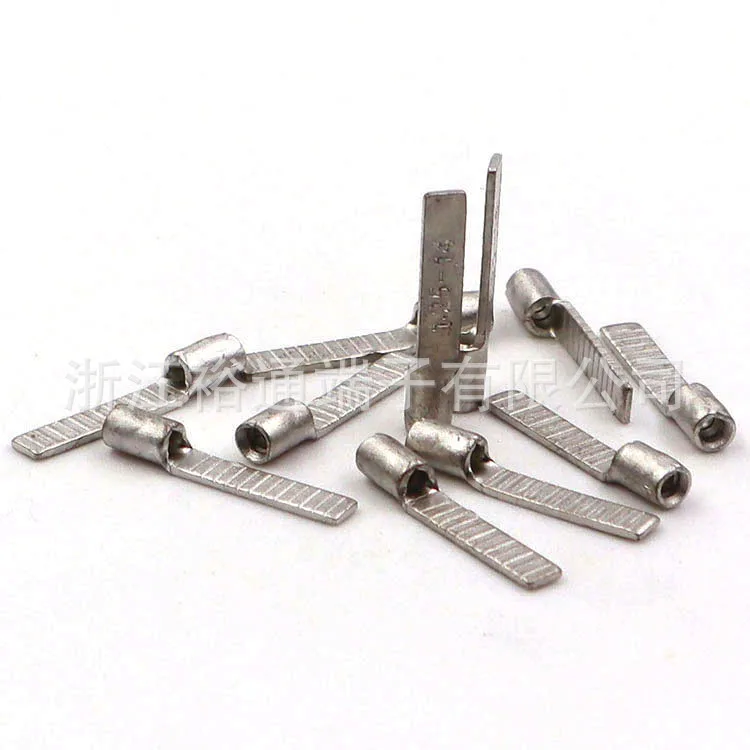 DBN1.25-14 Supply High Quality Cold Compression Wiring Terminal I-Shaped Sheet-shaped Bear End Socket Manufacturers Direct Selli
DBN1.25-14 Supply High Quality Cold Compression Wiring Terminal I-Shaped Sheet-shaped Bear End Socket Manufacturers Direct Selli