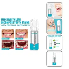 Relief Bad Breath 60ML Helpful Whitening Fresh Foam Toothpaste Natural Oral Toothpaste Remove Food Residues for Home
Relief Bad Breath 60ML Helpful Whitening Fresh Foam Toothpaste Natural Oral Toothpaste Remove Food Residues for Home