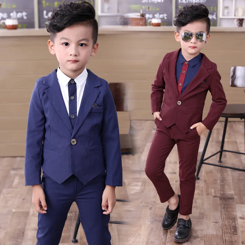 2 PCS Boys Wedding Clothes Blazer + Pants Children's Formal Suits Spring Autumn Kids Party Clohing Sets Baby Boy Costumes
2 PCS Boys Wedding Clothes Blazer + Pants Children's Formal Suits Spring Autumn Kids Party Clohing Sets Baby Boy Costumes