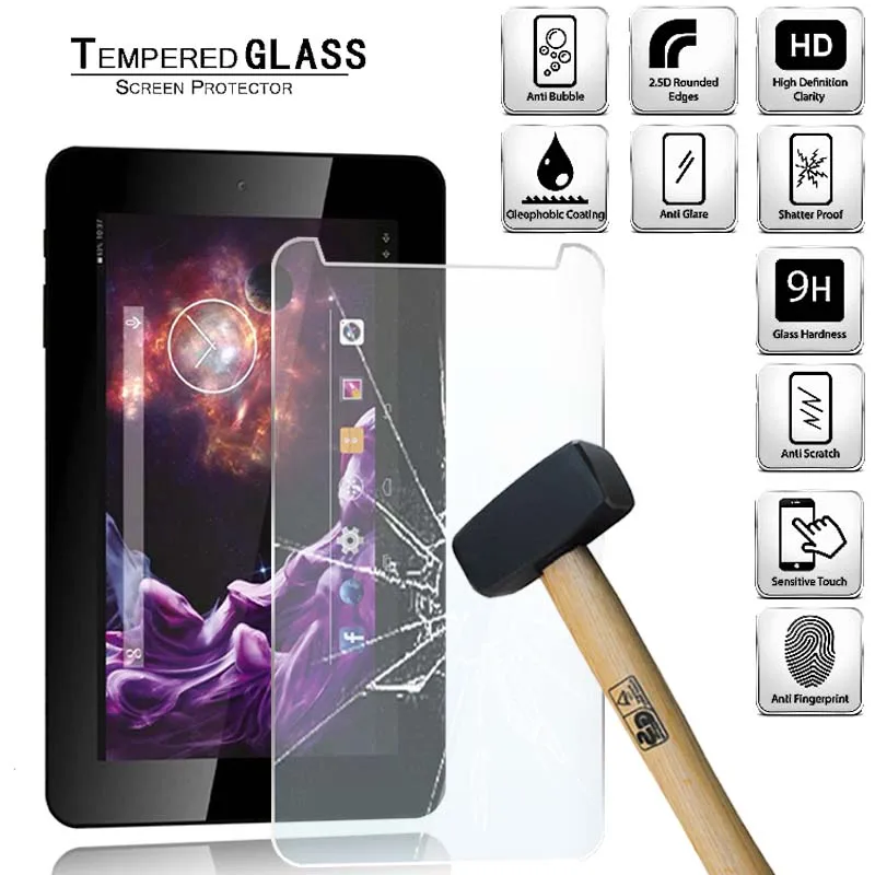 Tablet Tempered Glass Screen Protector Cover for Estar Easy Ips Quad 7.0 Incn Full Coverage Anti-Scratch Explosion-Proof Screen
Tablet Tempered Glass Screen Protector Cover for Estar Easy Ips Quad 7.0 Incn Full Coverage Anti-Scratch Explosion-Proof Screen