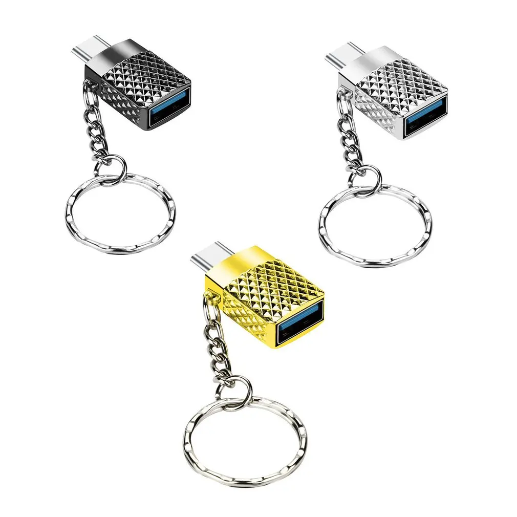 USB3.1 Type C OTG Adapter Male Type-C To Female USB Converter with Keychain Charging Data Sync Adapter for Tablets Smartphones
USB3.1 Type C OTG Adapter Male Type-C To Female USB Converter with Keychain Charging Data Sync Adapter for Tablets Smartphones