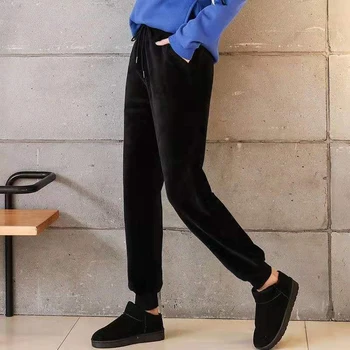 Lady Spring Autumn Harem Pants Thick Fleece Velvet Warm Leggings Loose Style Casual Fashion Solid Winter Pant Size S-3XL
Lady Spring Autumn Harem Pants Thick Fleece Velvet Warm Leggings Loose Style Casual Fashion Solid Winter Pant Size S-3XL
