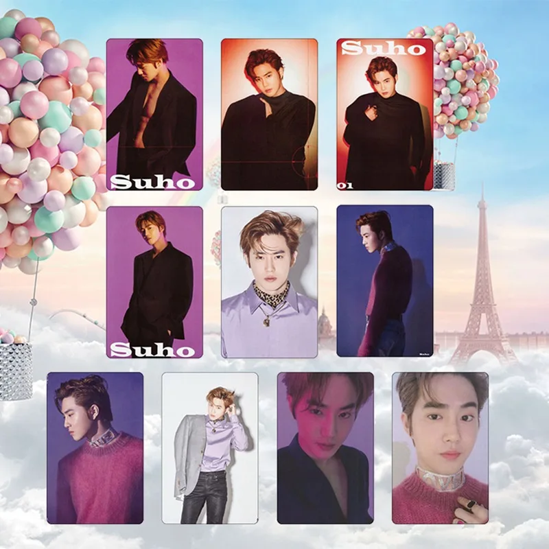 10Pcs/Set EXO Album LOVE SHOT Self Made Paper Lomo Card Photo Card Poster HD Photocard
10Pcs/Set EXO Album LOVE SHOT Self Made Paper Lomo Card Photo Card Poster HD Photocard