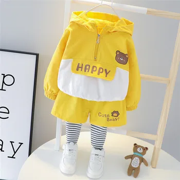 Baby Boys Clothes Set Hoodies+Pants Cotton Long Sleeve Hooded Infant Clothing Autumn Winter zipper warm baby Outfit Children
Baby Boys Clothes Set Hoodies+Pants Cotton Long Sleeve Hooded Infant Clothing Autumn Winter zipper warm baby Outfit Children