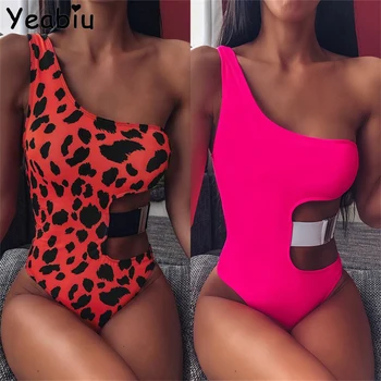New One Piece Set Women Swimsuit Leopard Print Solid Adjustable Elasticity High Cut Swimwear Female Summer Bathing Suit Monokini
New One Piece Set Women Swimsuit Leopard Print Solid Adjustable Elasticity High Cut Swimwear Female Summer Bathing Suit Monokini