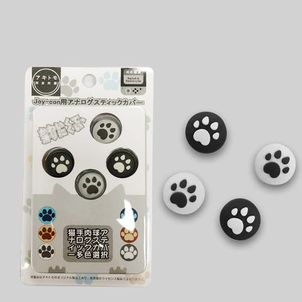 Cute Analog Stick Caps for Nintendo Switch NS Lite Joycon Cover Cap NS Switch Controller Joystick Grip Cat paw
Cute Analog Stick Caps for Nintendo Switch NS Lite Joycon Cover Cap NS Switch Controller Joystick Grip Cat paw