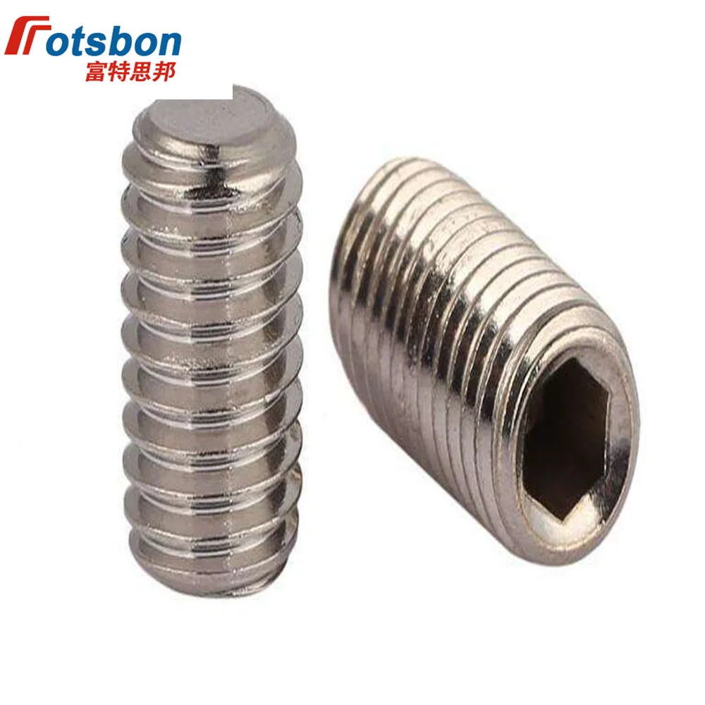 M3 Hex Socket Grub Screw Hexagon Socket Set Screws with Flat Point Stainless Steel Vis Inoxydable Rvs Inox Vida DIN913 ISO4026
M3 Hex Socket Grub Screw Hexagon Socket Set Screws with Flat Point Stainless Steel Vis Inoxydable Rvs Inox Vida DIN913 ISO4026