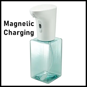 (No Liquid) Lebath Magnet Charging Design Automatic Foam Hand Washer Hand Free Foam Soap Dispenser for Smart Home Hand sanitizer