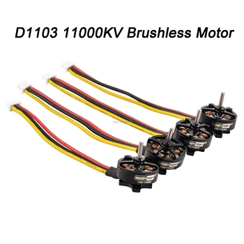Hot selling Tiny Micro D1103 1103 11000KV 1-2S Mini Brushless Motor for RC 80 90 100 mm 120mm Mini Multirotor Drone
Hot selling Tiny Micro D1103 1103 11000KV 1-2S Mini Brushless Motor for RC 80 90 100 mm 120mm Mini Multirotor Drone
