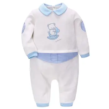 Famuka Baby Romper Autumn Newborn Gentleman Velvet Warm Jumpsuit Infant Boys Long Sleeve Overalls for Toddler Outfits One Pieces
Famuka Baby Romper Autumn Newborn Gentleman Velvet Warm Jumpsuit Infant Boys Long Sleeve Overalls for Toddler Outfits One Pieces