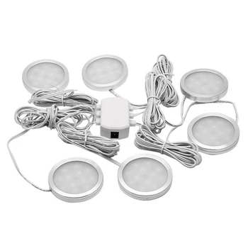 6Pcs DC12V 2.5W LED Down Light Cabin Ceiling Lamp Caravan Camper Car RV Cool White Light 6000K
6Pcs DC12V 2.5W LED Down Light Cabin Ceiling Lamp Caravan Camper Car RV Cool White Light 6000K