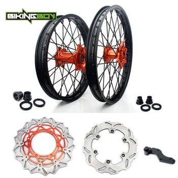 BIKINGBOY 21/18 21/19 Front Rear Wheels Rims Hubs Discs For KTM XC-W 200 250 300 525 XC-F 250 450 505 XC 450 XC-G 525
BIKINGBOY 21/18 21/19 Front Rear Wheels Rims Hubs Discs For KTM XC-W 200 250 300 525 XC-F 250 450 505 XC 450 XC-G 525