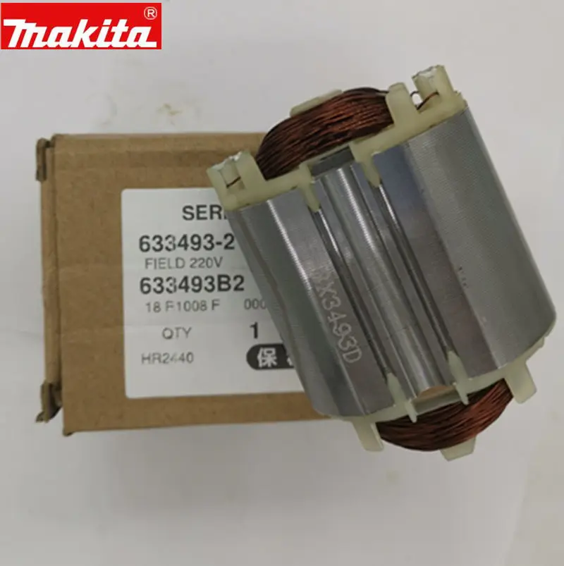 Полевой статор MAKITA 633488-5 633493-2 220-240 В для HR2450A HR2450T HR2440 HR2440F HR2450 HR2450FT HR2450F HR2432 HR2020
Полевой статор MAKITA 633488-5 633493-2 220-240 В для HR2450A HR2450T HR2440 HR2440F HR2450 HR2450FT HR2450F HR2432 HR2020