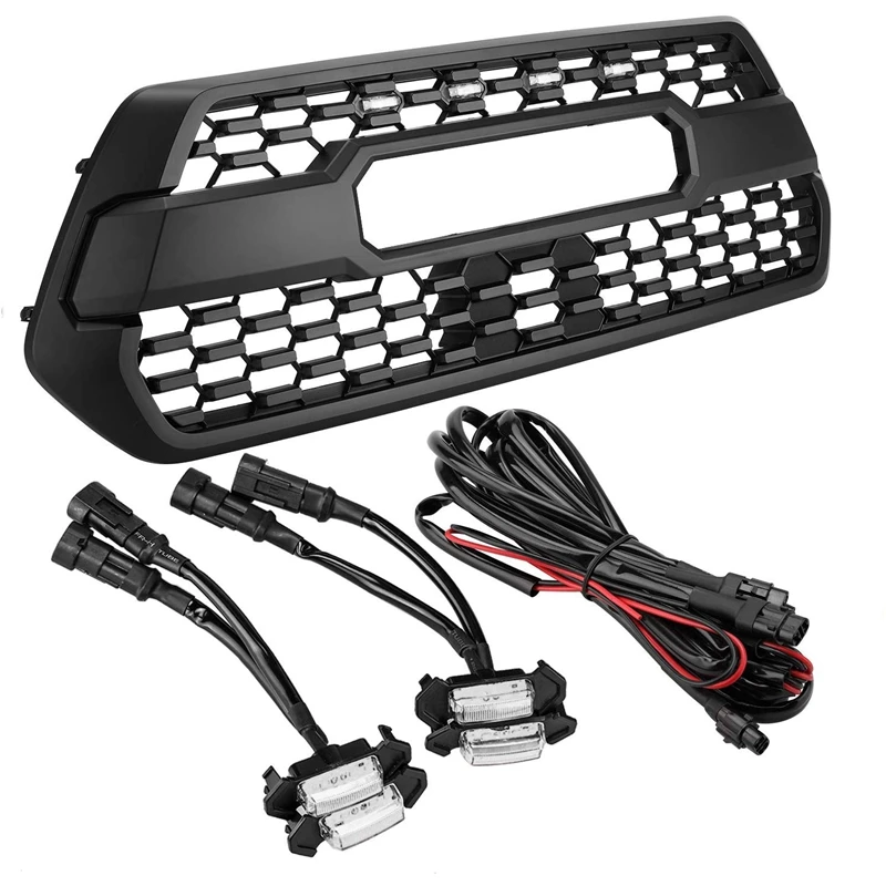Led White Lights 4 PCS with Fuse for 2016-2018 Aftermarket Toyota Tacoma TRD PRO Grille (White Shell)
Led White Lights 4 PCS with Fuse for 2016-2018 Aftermarket Toyota Tacoma TRD PRO Grille (White Shell)