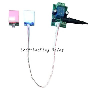 12V 24V one way Single-channel capacitance touch button module Computer boot button Self-locking pinprick Red and Blue Bicolor
12V 24V one way Single-channel capacitance touch button module Computer boot button Self-locking pinprick Red and Blue Bicolor