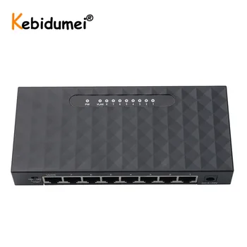 8 Port Gigabit Switch Network Ethernet Switch 10/100/1000Mbps Vlan Network Switch Lan Hub Full or Half duplex Exchange New
8 Port Gigabit Switch Network Ethernet Switch 10/100/1000Mbps Vlan Network Switch Lan Hub Full or Half duplex Exchange New