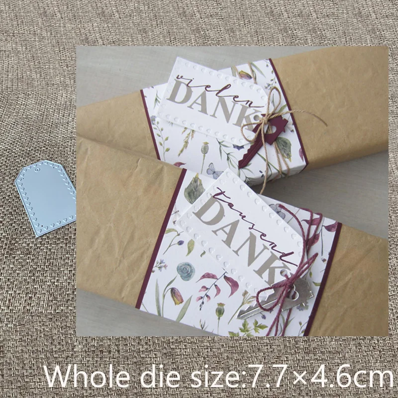 New Design Craft Metal Cutting Die die cuts heart tag label decoration scrapbooking Album Paper Card Craft Embossing die cuts
New Design Craft Metal Cutting Die die cuts heart tag label decoration scrapbooking Album Paper Card Craft Embossing die cuts