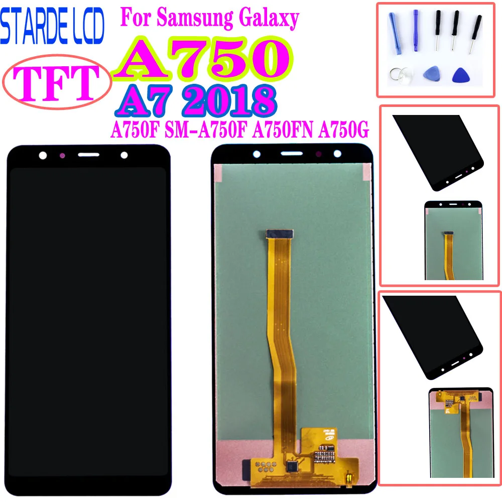 AAA+Screen Replacement For Samsung Galaxy A7 2018 A750 A750F SM-A750F A750FN A750G LCD Display Touch Screen Digitizer Assembly
AAA+Screen Replacement For Samsung Galaxy A7 2018 A750 A750F SM-A750F A750FN A750G LCD Display Touch Screen Digitizer Assembly