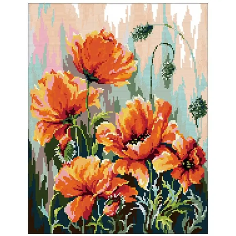 Red poppies in the morning light Counted Cross Stitch 11CT 14CT 18CT DIY Chinese Cross Stitch Kits Embroidery Needlework Set
Red poppies in the morning light Counted Cross Stitch 11CT 14CT 18CT DIY Chinese Cross Stitch Kits Embroidery Needlework Set