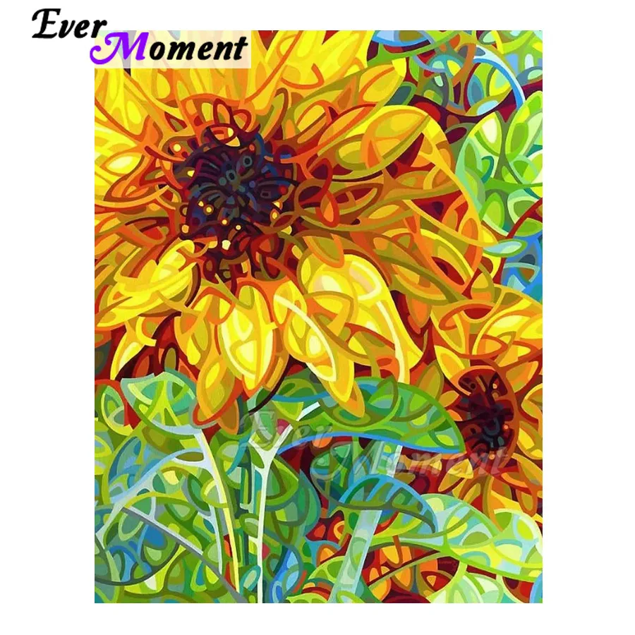 Ever Moment Diamond Painting Sunflower Mosaic Decoration For Home Full Square Drill Diamond Embroidery Cross Stitch 3F2052
Ever Moment Diamond Painting Sunflower Mosaic Decoration For Home Full Square Drill Diamond Embroidery Cross Stitch 3F2052