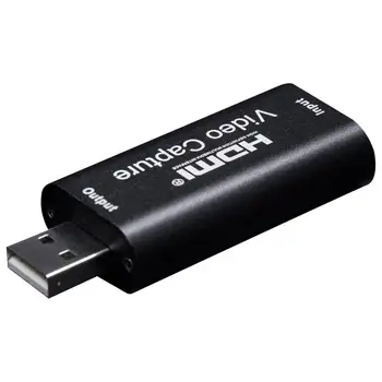 Mini HDMI To USB 2.0 Video Capture Card Game Recording Box for Computer Youtube OBS Etc. Live Streaming Broadcast
Mini HDMI To USB 2.0 Video Capture Card Game Recording Box for Computer Youtube OBS Etc. Live Streaming Broadcast