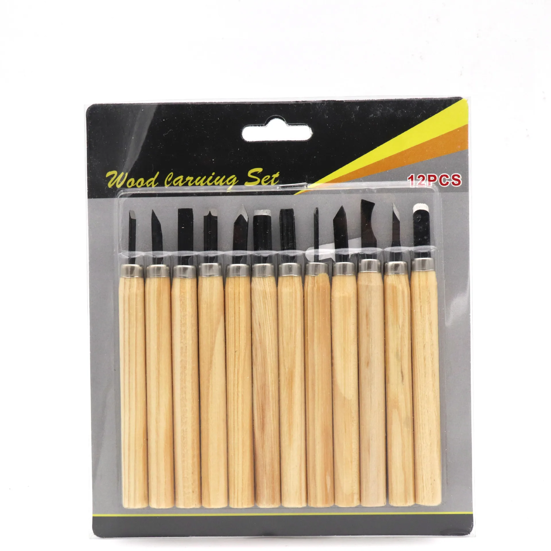 12PCs Professional Wood Carving Chisel Manual Tool Set for Basic Detailed Woodworking Chisel GYH
12PCs Professional Wood Carving Chisel Manual Tool Set for Basic Detailed Woodworking Chisel GYH