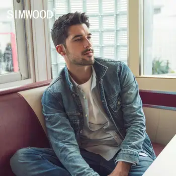 SIMWOOD 2020 New Blue Selvedge Denim Jacket Men Fashion Vintage Workwear Plus Size Cargo Hip Hop Outerwear SJ120145 
SIMWOOD 2020 New Blue Selvedge Denim Jacket Men Fashion Vintage Workwear Plus Size Cargo Hip Hop Outerwear SJ120145