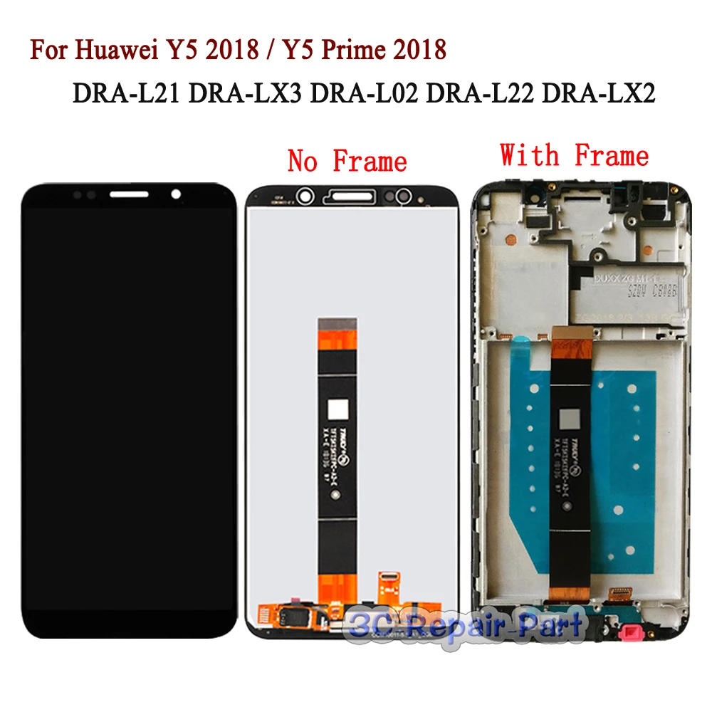Touch Screen Glass LCD Display Monitor For Huawei Y5 2018/ Y5 Prime 2018 DRA-L21 DRA-LX3 DRA-L02 DRA-L22 DRA-LX2 LCD Screen
Touch Screen Glass LCD Display Monitor For Huawei Y5 2018/ Y5 Prime 2018 DRA-L21 DRA-LX3 DRA-L02 DRA-L22 DRA-LX2 LCD Screen