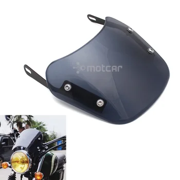 Motorcycle 6.5"-9.45" Headlight Portector Smoke ABS Windshield Wind Deflector Windscreen Universal for Honda CG125 Cafe Racer
Motorcycle 6.5"-9.45" Headlight Portector Smoke ABS Windshield Wind Deflector Windscreen Universal for Honda CG125 Cafe Racer