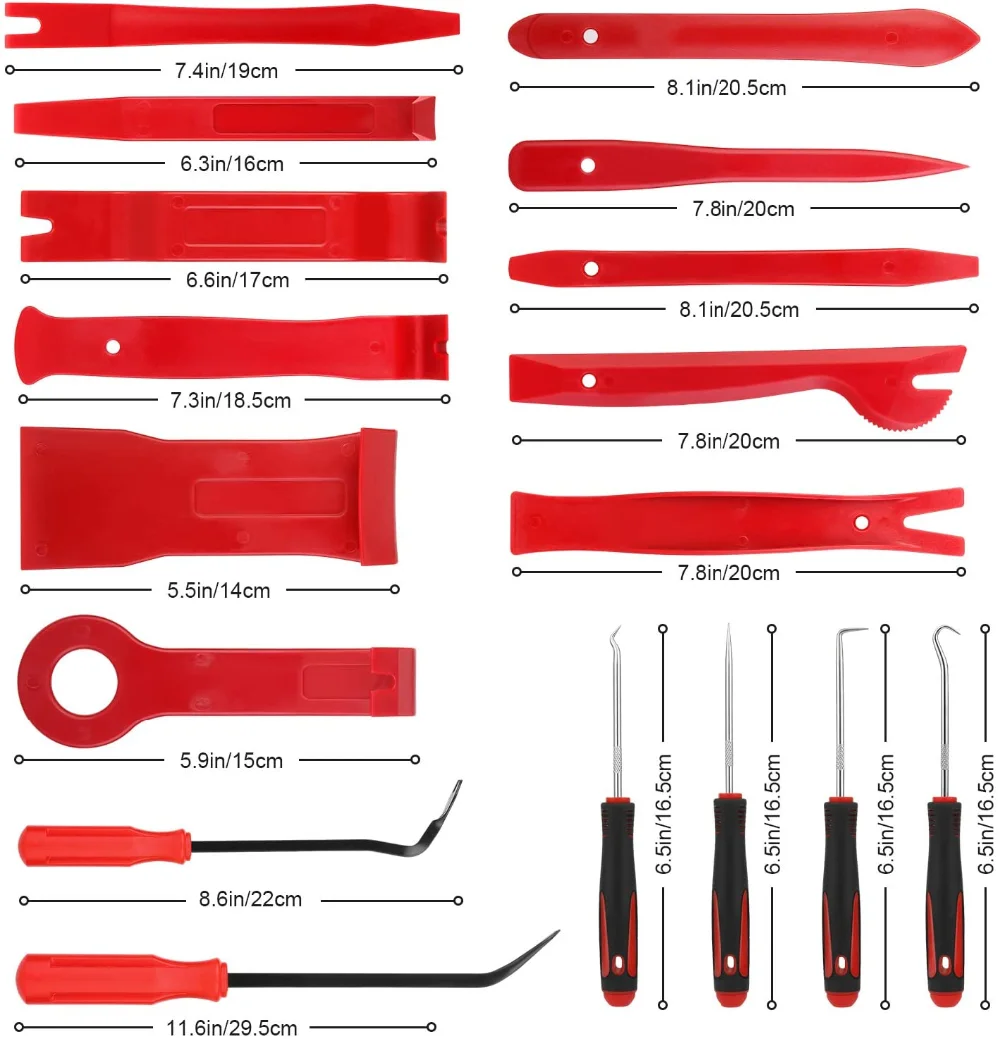 Car audio Repair Door Panel Trim Removal Tool Kit Car audio Repair Door Panel Trim Removal Tool Kit
