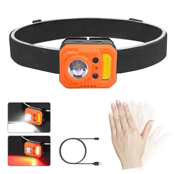 Mini Type C fast charging waterproof anti slip USB rechargeable sensor LED headlamp light
Mini Type C fast charging waterproof anti slip USB rechargeable sensor LED headlamp light