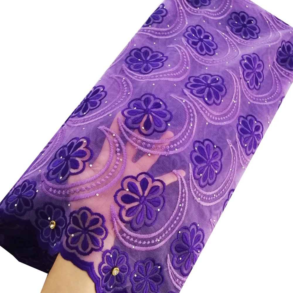 african-lace-fabric-5-yards-purple