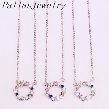 10Pcs CZ Zirconia Micro Paved Round Circle Pendant Necklaces Fashion Women Jewelry
10Pcs CZ Zirconia Micro Paved Round Circle Pendant Necklaces Fashion Women Jewelry