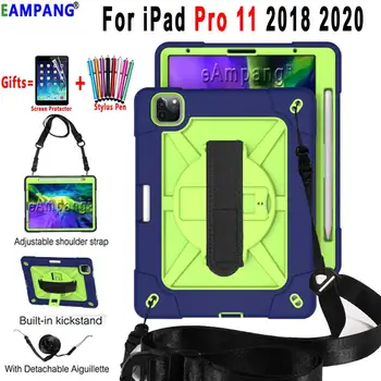 For iPad Pro 11 Case 360 Rotatable Shockproof Cover for Apple iPad Pro 11 2018 2020 2nd Generation Case Kids Safe Stand Funda
For iPad Pro 11 Case 360 Rotatable Shockproof Cover for Apple iPad Pro 11 2018 2020 2nd Generation Case Kids Safe Stand Funda
