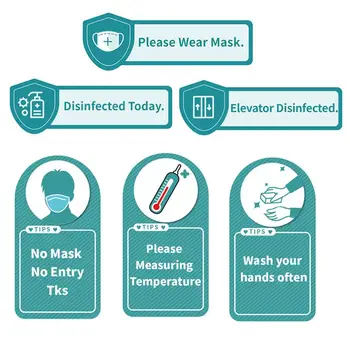 6pcs Notice Board Multi-purpose Decorative Practical Acrylic Caution Sign Notice Board Disinfected Board for Company Workplace
6pcs Notice Board Multi-purpose Decorative Practical Acrylic Caution Sign Notice Board Disinfected Board for Company Workplace