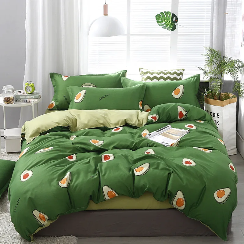 Home Textile Pure Polyester Material Bedding Sets Duvet Cover Bedclothes Flat Sheet Pillowcases Printed Bedding Sets For Bedroom
Home Textile Pure Polyester Material Bedding Sets Duvet Cover Bedclothes Flat Sheet Pillowcases Printed Bedding Sets For Bedroom