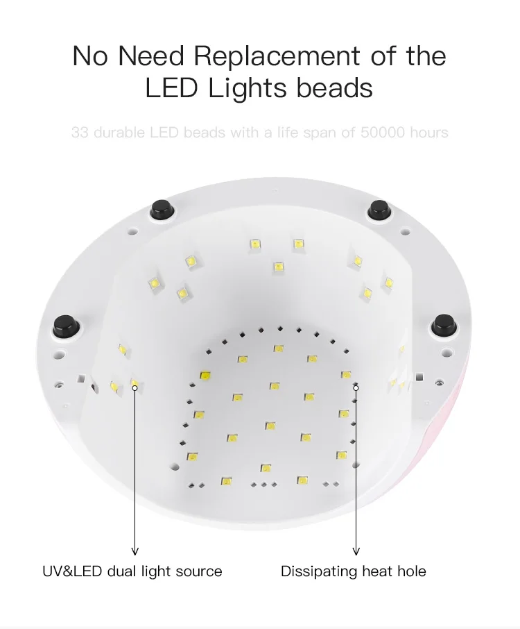 uv led lamp with timer nail gel lamps 72W sun uv lamp lights digital nail art machine nail gel dryer new 2019 trending product
