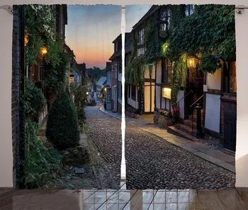 Wanderlust Curtains Nighttime on The Cobbles at Mermaid Street in East Sussex Cottages Houses Living Room Bedroom Window Curtain
Wanderlust Curtains Nighttime on The Cobbles at Mermaid Street in East Sussex Cottages Houses Living Room Bedroom Window Curtain