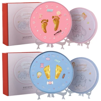 Baby Hand Print Footprint Imprint Kit Baby Handprint Mud and Foot Print Baby Souvenirs Baby Hand and Foot Mold Hundred Days Gift
Baby Hand Print Footprint Imprint Kit Baby Handprint Mud and Foot Print Baby Souvenirs Baby Hand and Foot Mold Hundred Days Gift