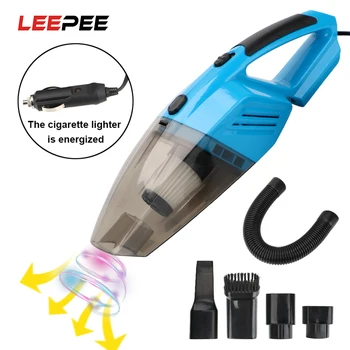 LEEPEE 12V 120W For Car Wet And Dry dual-use Powerful Handheld Mini Vacuum Cleaners High Suction Mini Car Vacuum Cleaner
LEEPEE 12V 120W For Car Wet And Dry dual-use Powerful Handheld Mini Vacuum Cleaners High Suction Mini Car Vacuum Cleaner
