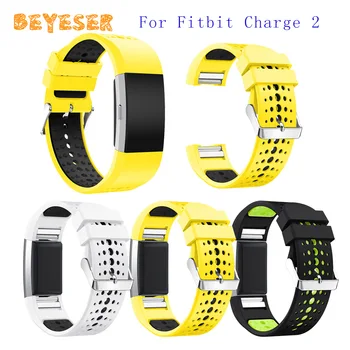New Two-tone Silicone Wristband For Fitbit Charge 2 Smart Watch Strap Replacement For Fitbit Charge 2 Smart Watch Band Bracelet
New Two-tone Silicone Wristband For Fitbit Charge 2 Smart Watch Strap Replacement For Fitbit Charge 2 Smart Watch Band Bracelet