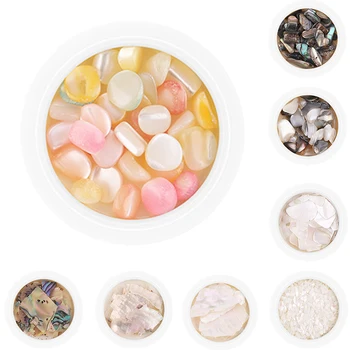 Nail Decorations 3D Shiny Abalone Pearl Shell Slice Flake Nail Art Stones Charms Spangles Tips Manicure Accessories Colorful 
Nail Decorations 3D Shiny Abalone Pearl Shell Slice Flake Nail Art Stones Charms Spangles Tips Manicure Accessories Colorful