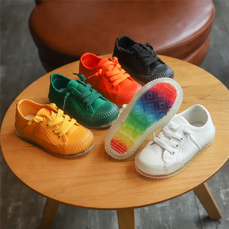 Kids Sneakers Boys Canvas Spring Baby Casual Shoes Pure Color &Leopard Print Rainbow Sole Design Non-slip SZ196
Kids Sneakers Boys Canvas Spring Baby Casual Shoes Pure Color &Leopard Print Rainbow Sole Design Non-slip SZ196
