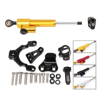 Motorcycle Steering Damper Lever Bracket Titanium Measurement Aluminum Stabilized Shock Absorber For Kawasaki Z900 17-18
Motorcycle Steering Damper Lever Bracket Titanium Measurement Aluminum Stabilized Shock Absorber For Kawasaki Z900 17-18